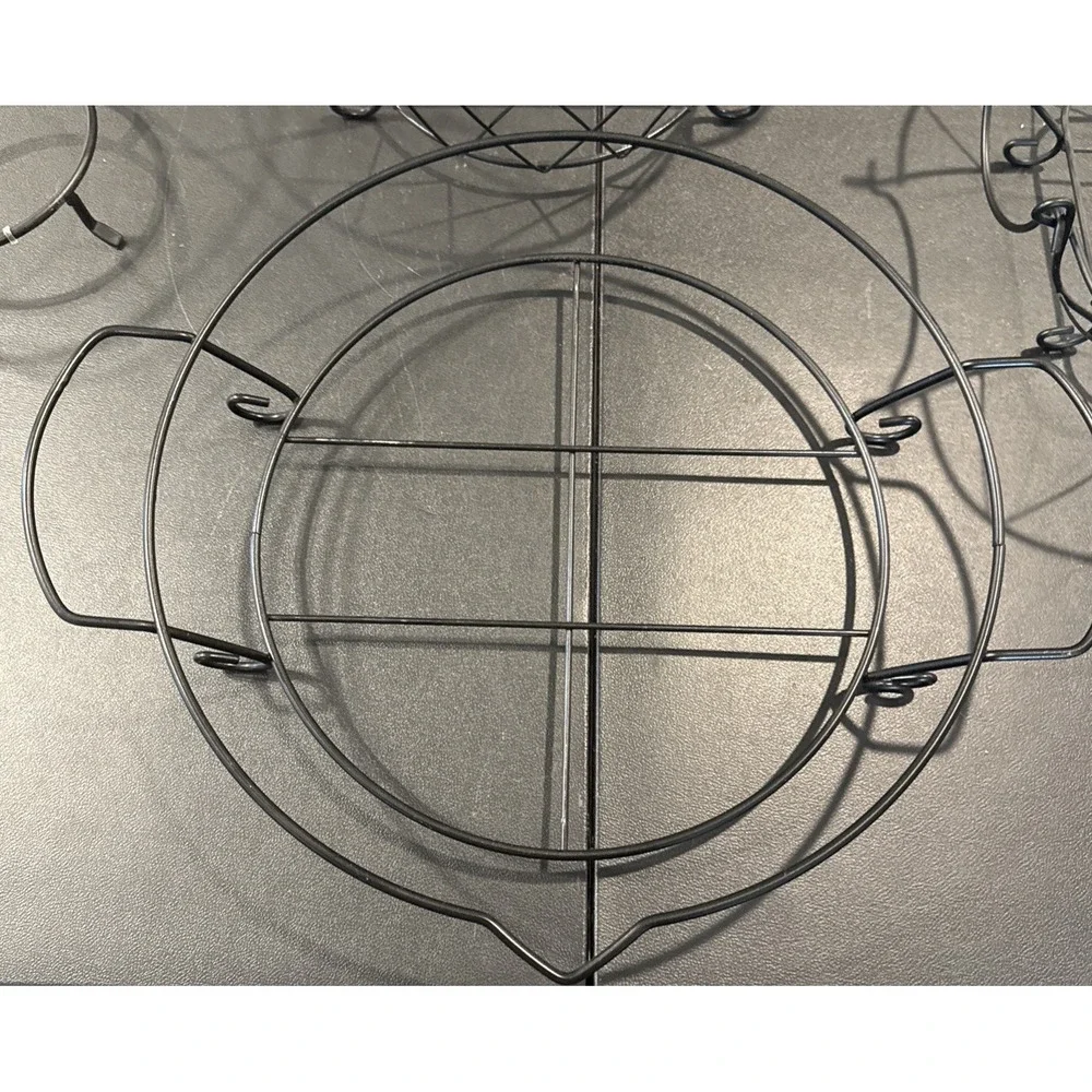 Temptations Tara‎ Old World Variety Of Wire Baskets Holders Racks Set Of 4
